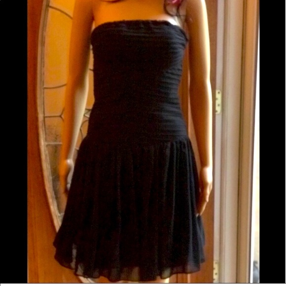 Zara  basic chiffon dress size extra small - Picture 4 of 8